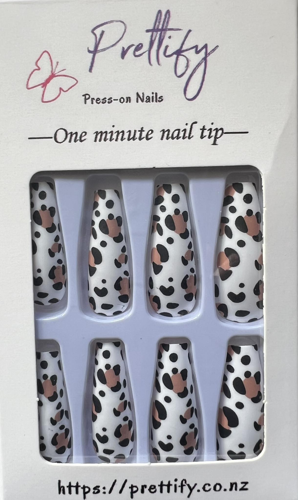 Leopard Print - Coffin #BAL009