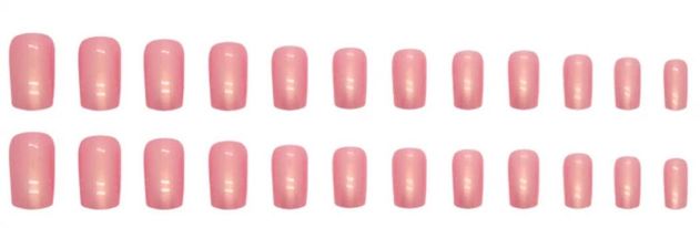 Pink Peach - Short Square #W1413